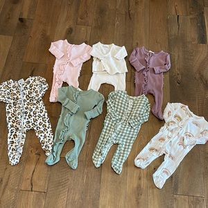 (7) Piece Spearmint Love Lot size 0-3 M